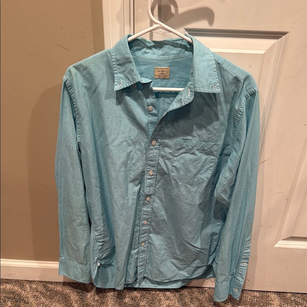 J Crew Light Blue Men's Shirt